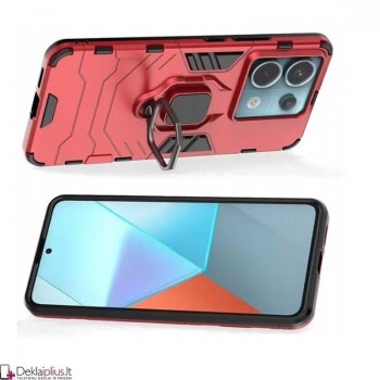 Sustiprintas dėklas 4in1 - raudonas (Xiaomi Redmi Note 13 Pro 5G/Poco X6 5G) Sustiprintas dėklas 4in1 - raudonas (Xiaomi Redmi Note 13 Pro 5G/Poco X6 5G)